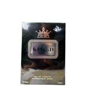 EBC Collection King-D Black Men's Eau De Toilette‎ EDT Spray 100ml/3.4 fl oz NIB